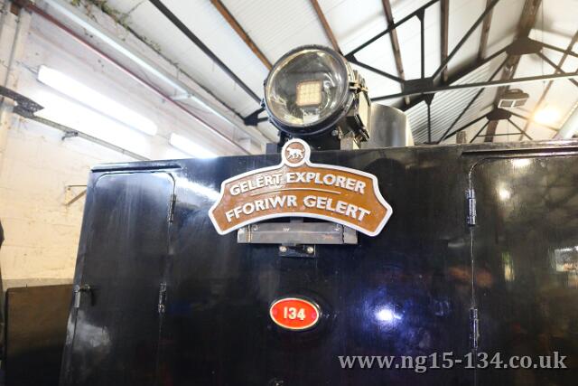 The headboard on the newly made adapter for it to fit onto a headlamp bracket. (Photo: Laurence Armstrong)