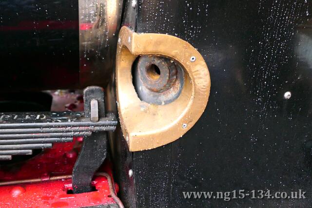 A removed washout plug ready for the winter boiler inspection. Photo: Laurence Armstrong)