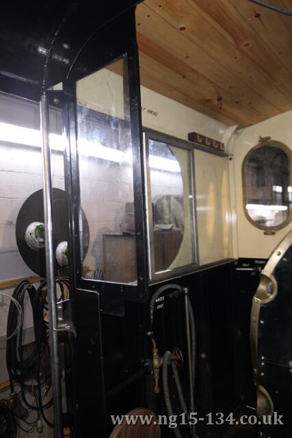 The fireman's side window in the down position. (Photo: Laurence Armstrong)