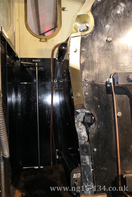 The washout plugs have been refitted. (Photo: Laurence Armstrong)