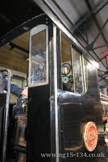 The rear and side cab windown in place. (Photo: Laurence Armstrong)