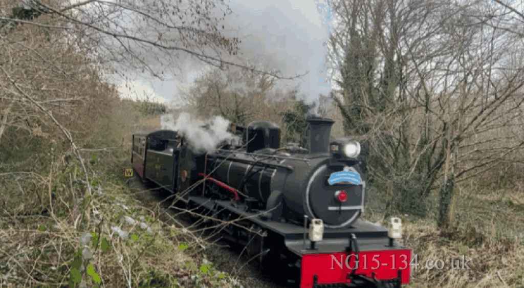 №134 on the way up to Tryfan Junction.